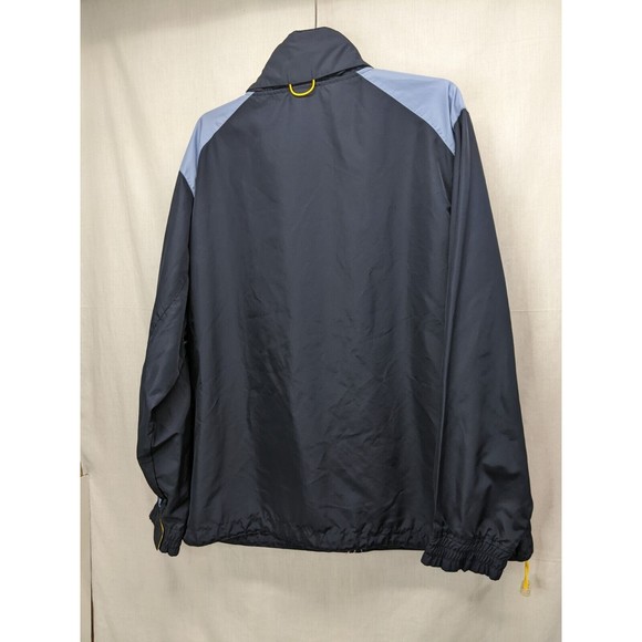 Champion Mens Windbreaker Jacket Navy Polyester Size XL - Picture 7 of 10